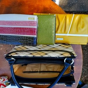 MITCHE HAND BAG, EXCHANGABLE SKIN PURSE.